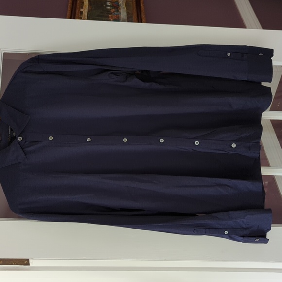 Banana Republic Other - Banana Republic blue casual button down top size XL